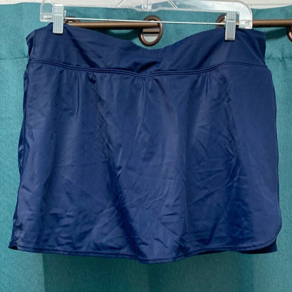 NWT Kim Rogers Navy Blue Tankini Bottom Size 20W